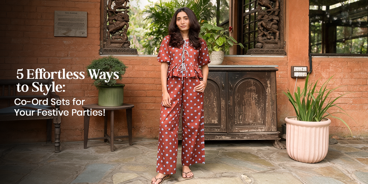5 Effortless Ways to Style Co-Ord Sets for Your Festive Parties
