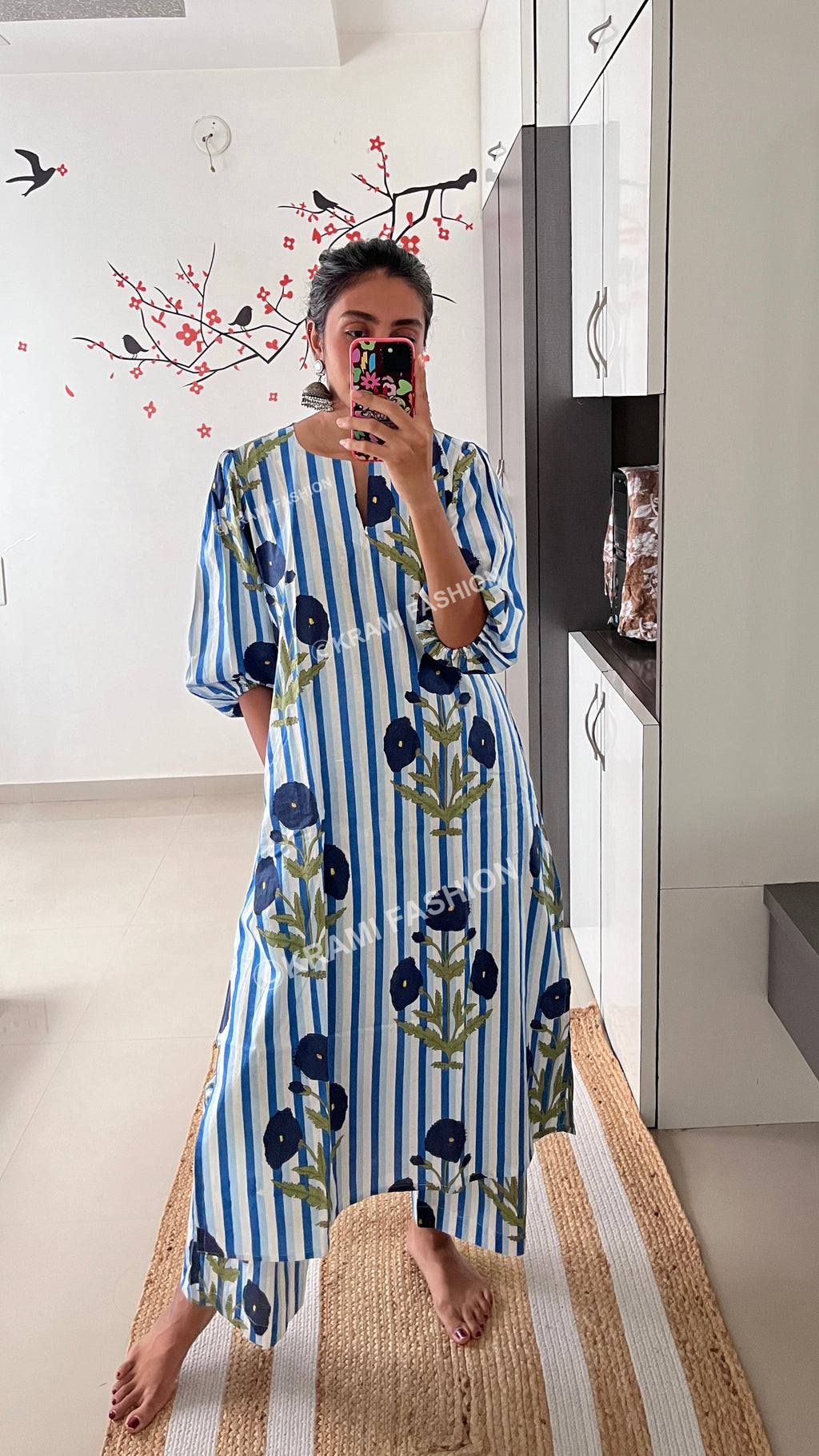 Luna Blue  coord set