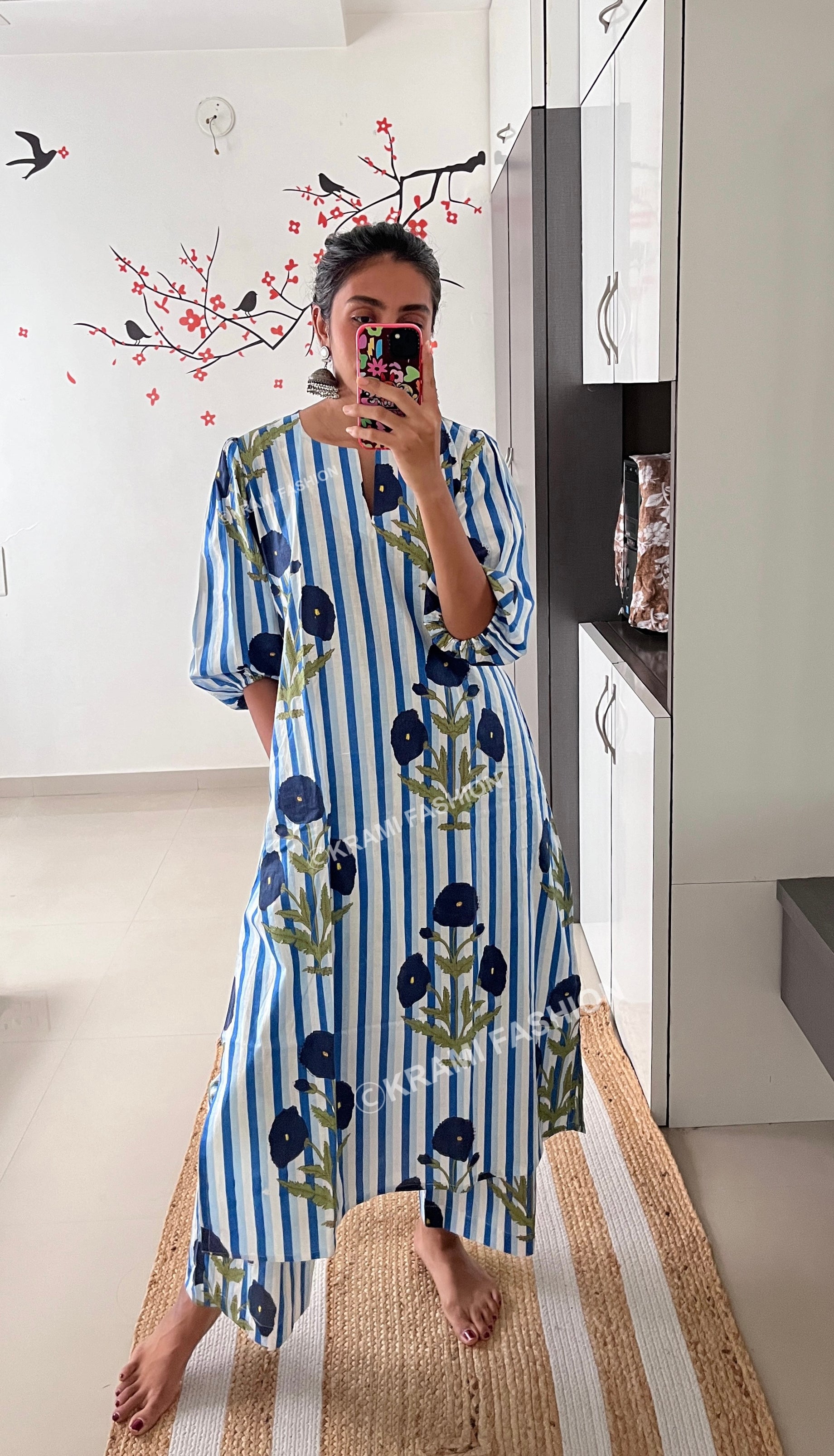 Luna Blue  coord set