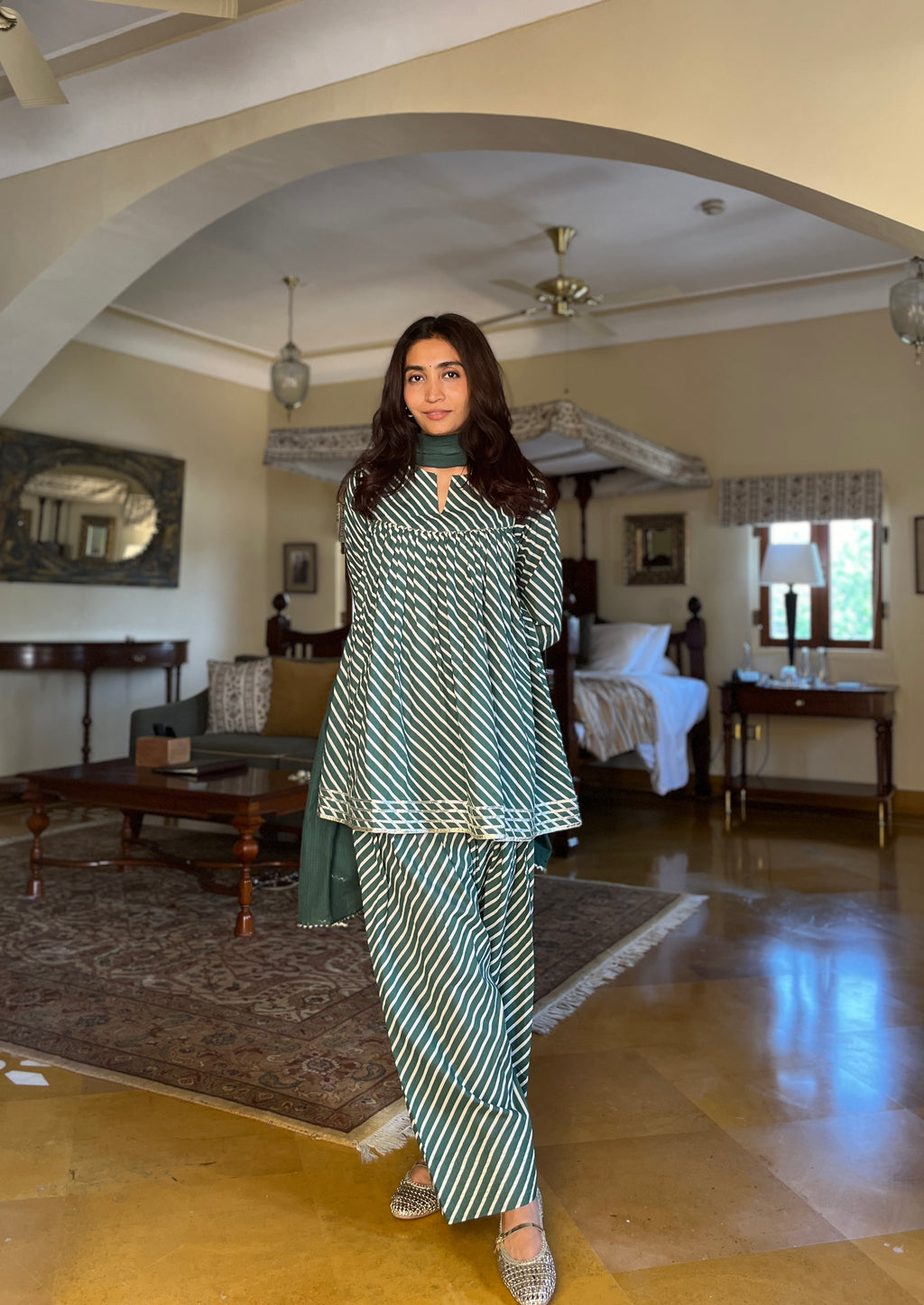 Lehriya Farshi set