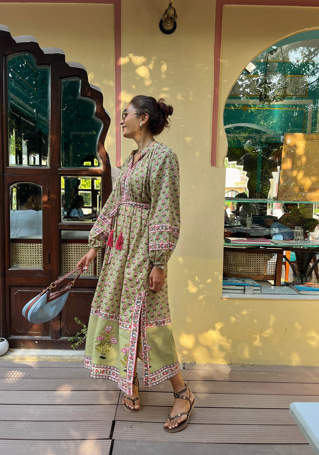 Ocean muse green dress
