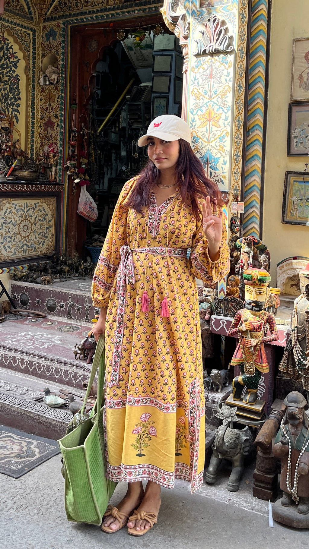 Golden Shore yellow dress