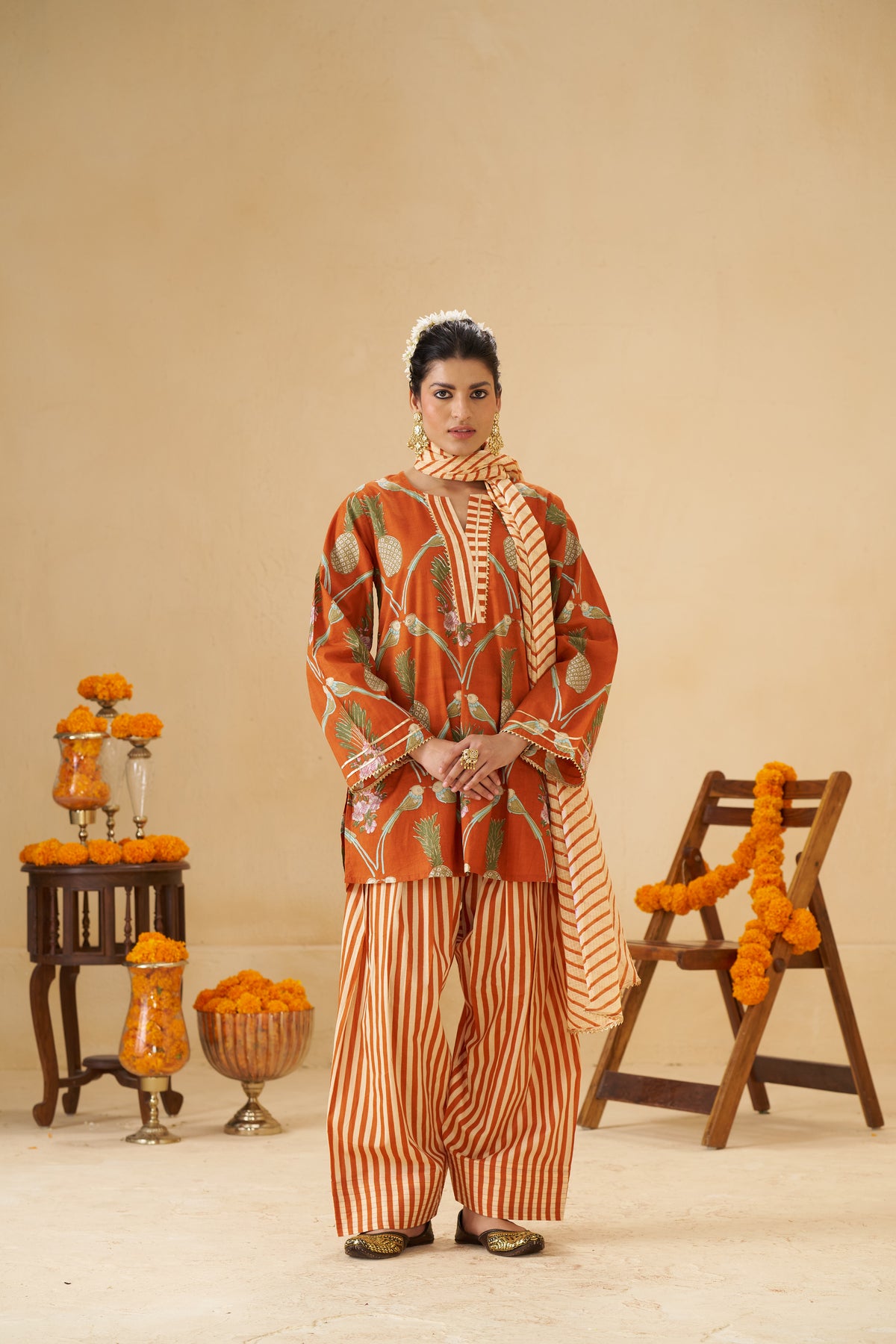 Nagmaa suit set (pre booking - delivered before diwali)