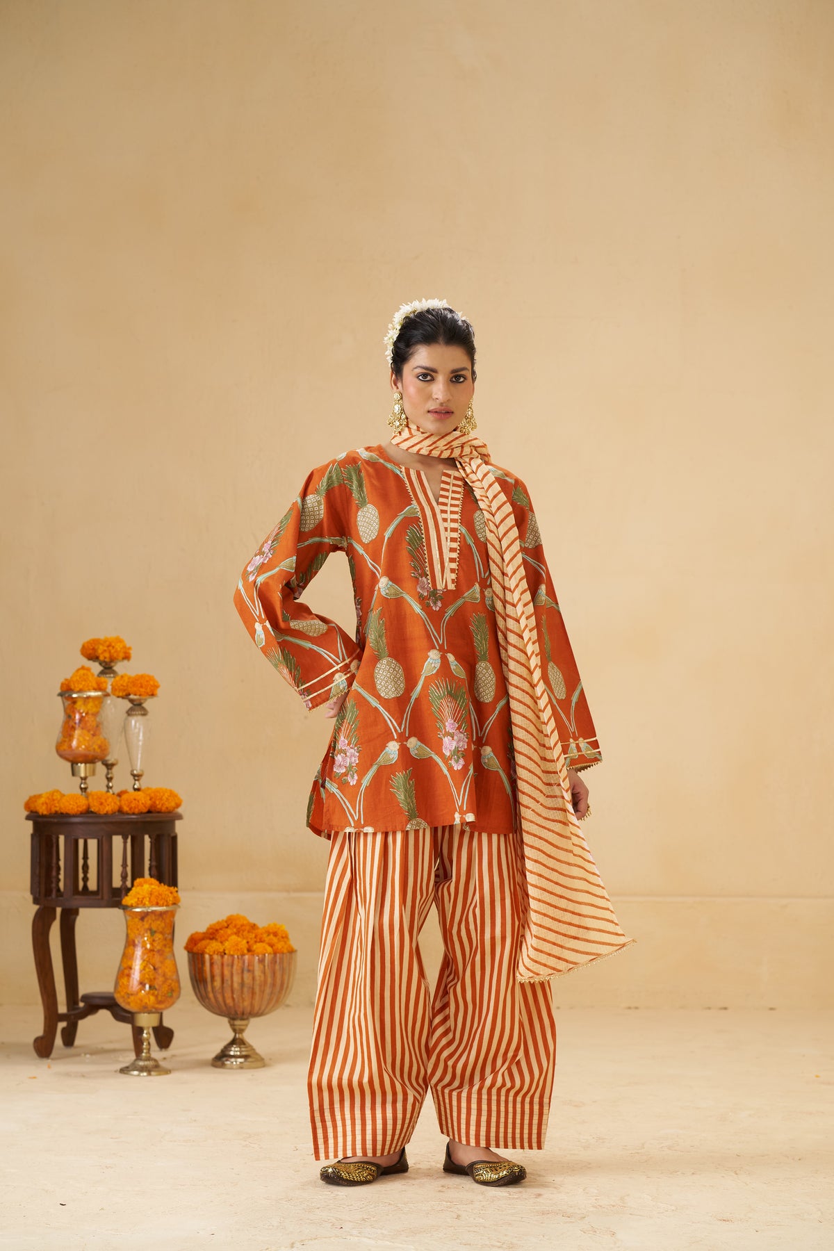 Nagmaa suit set (pre booking - delivered before diwali)