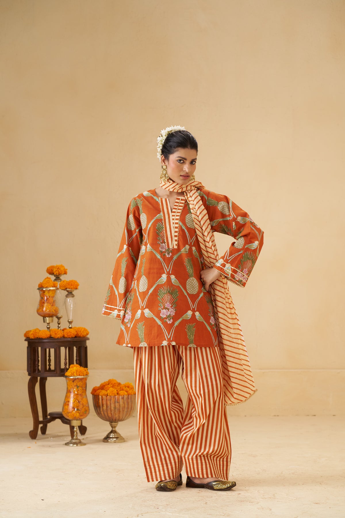 Nagmaa suit set (pre booking - delivered before diwali)