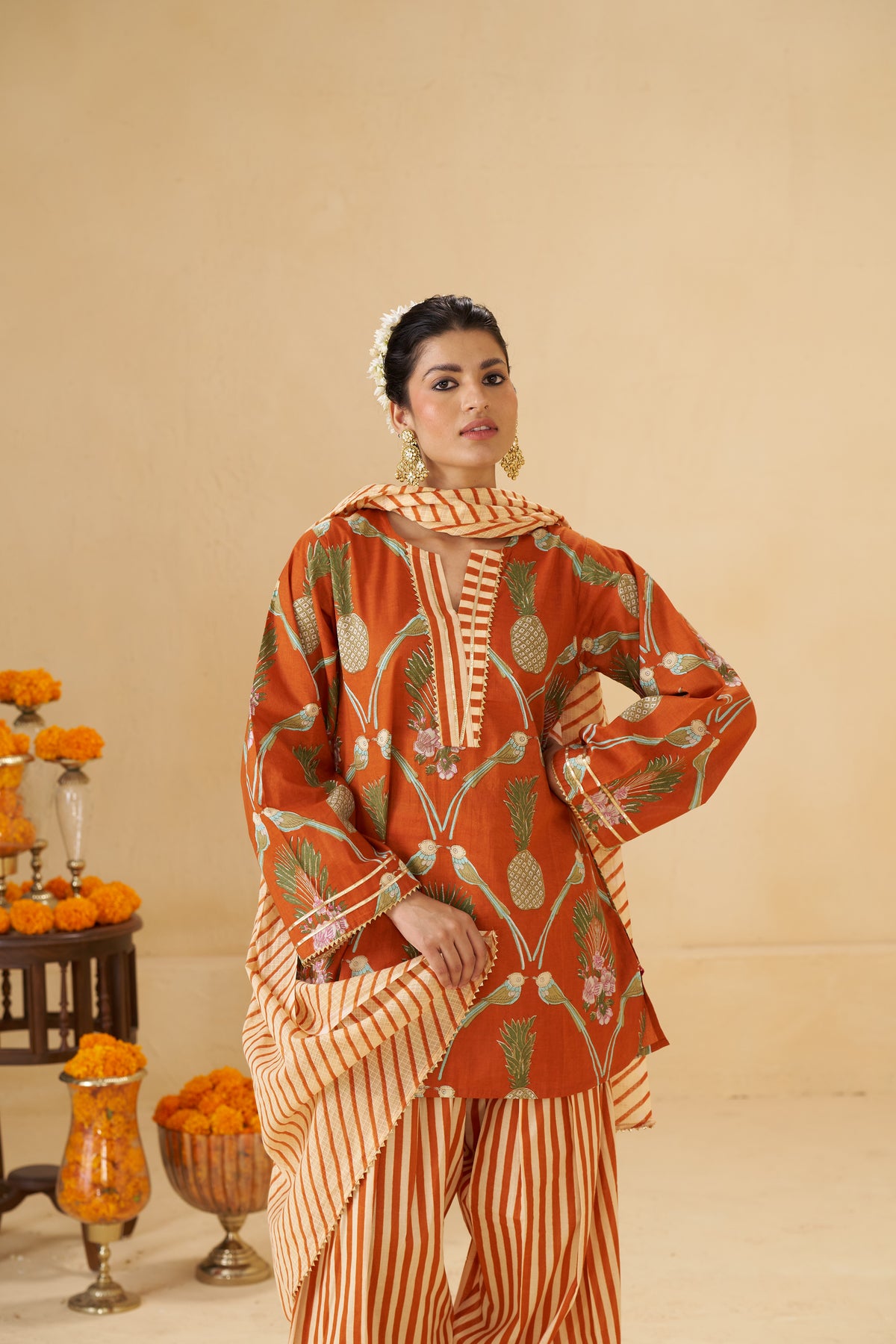Nagmaa suit set (pre booking - delivered before diwali)