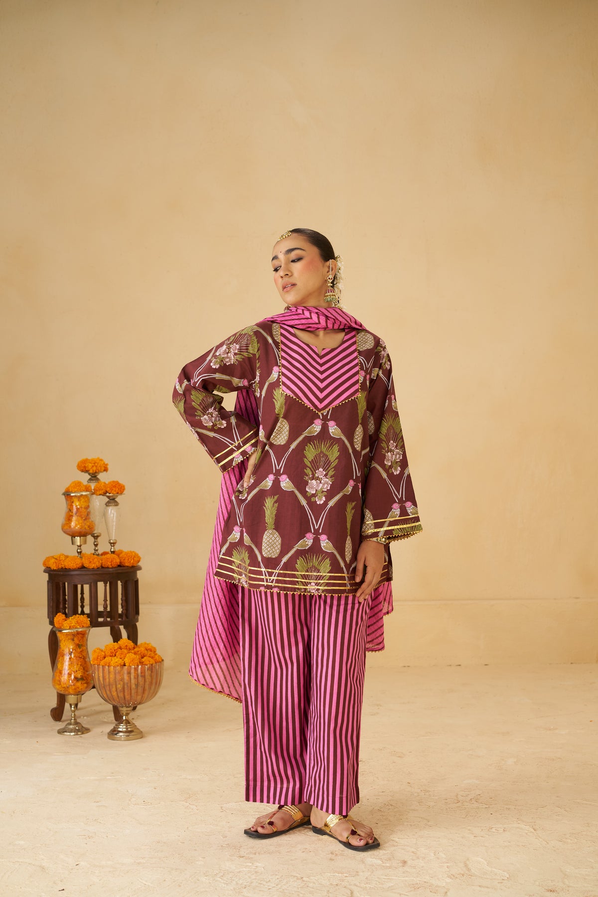 Pankhudi suit set (pre booking - delivered before diwali)