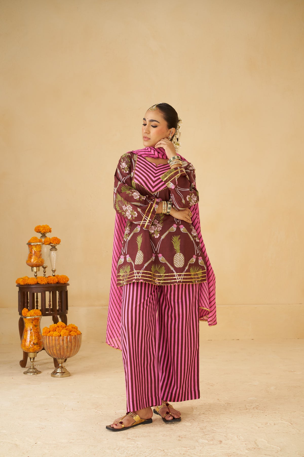Pankhudi suit set (pre booking - delivered before diwali)