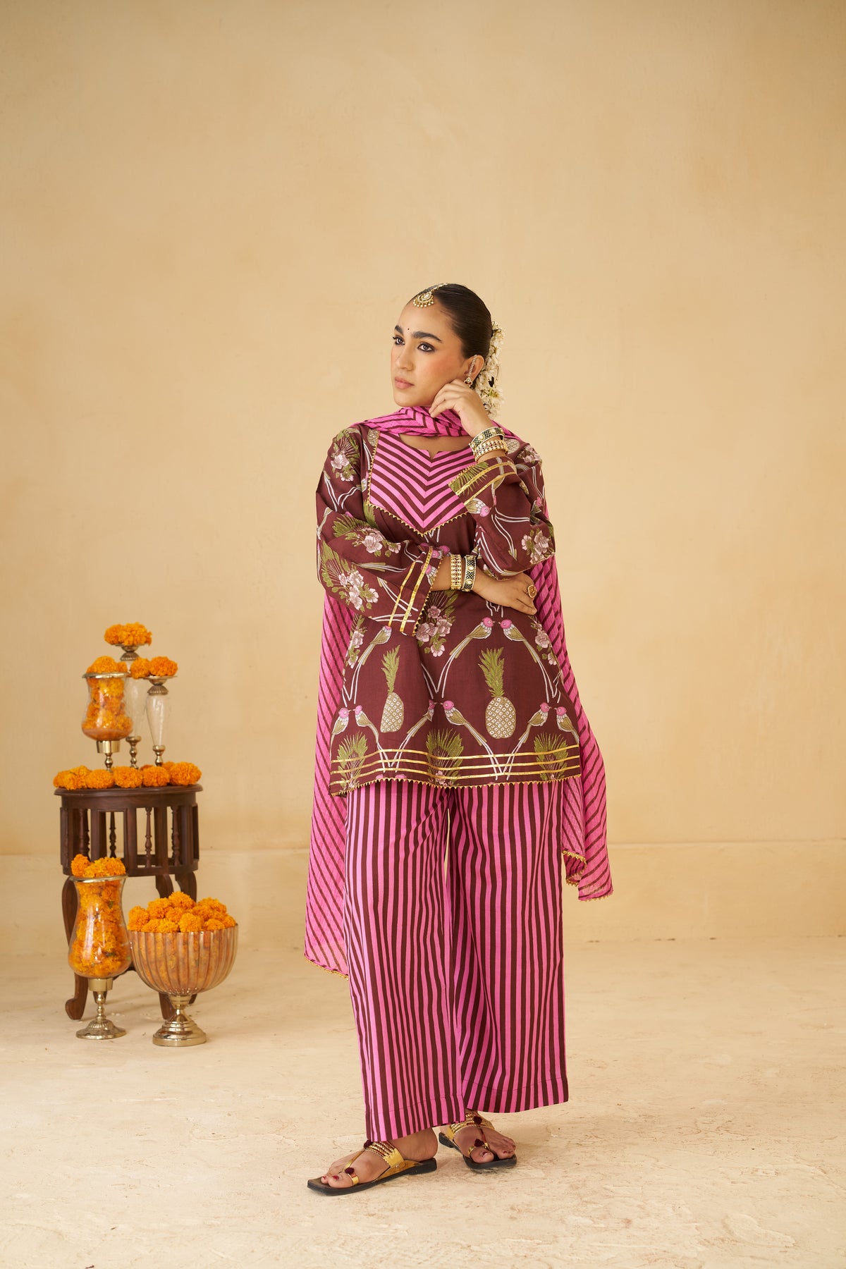 Pankhudi suit set (pre booking - delivered before diwali)