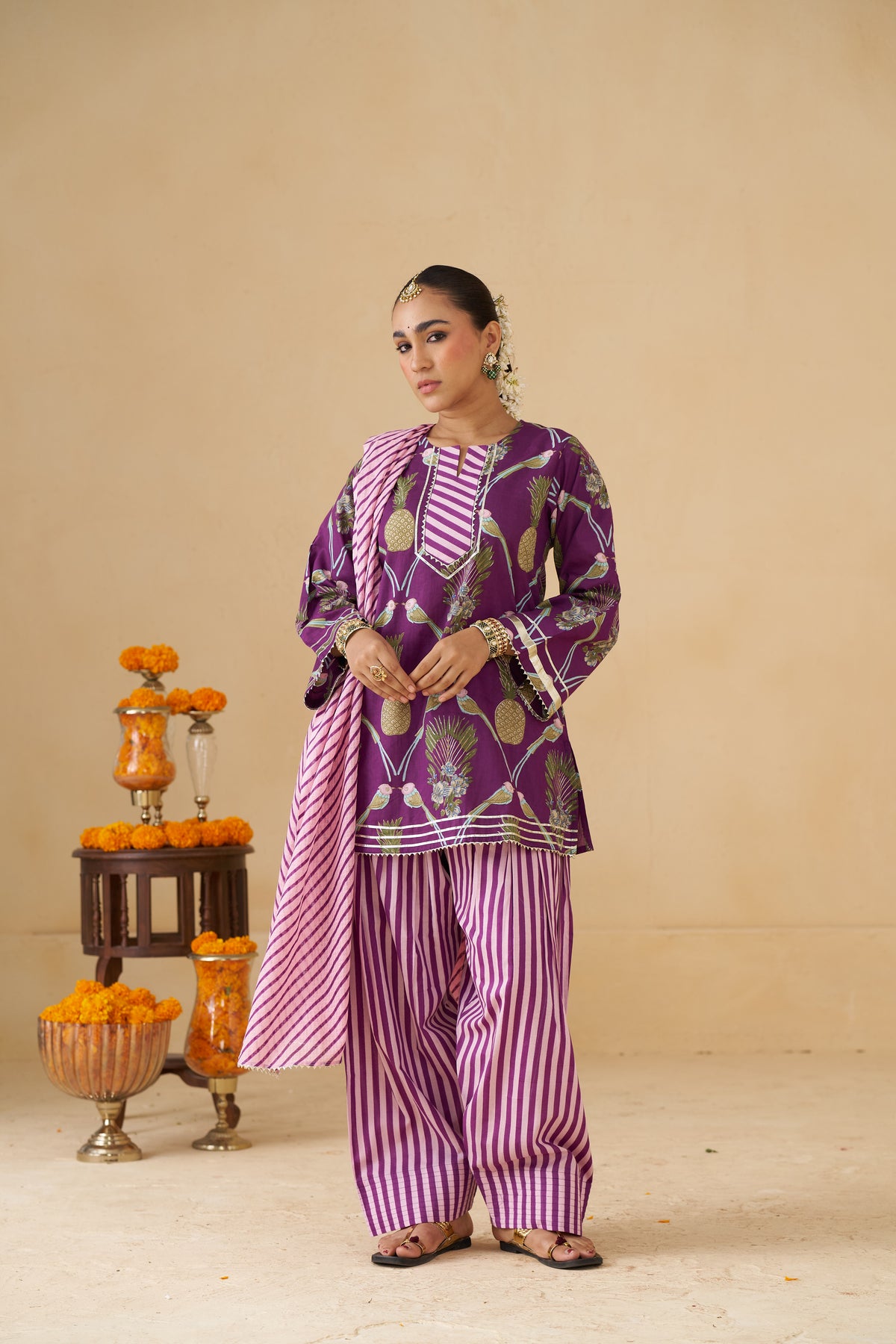 Sunehari farshi set (pre booking - delivered before diwali)