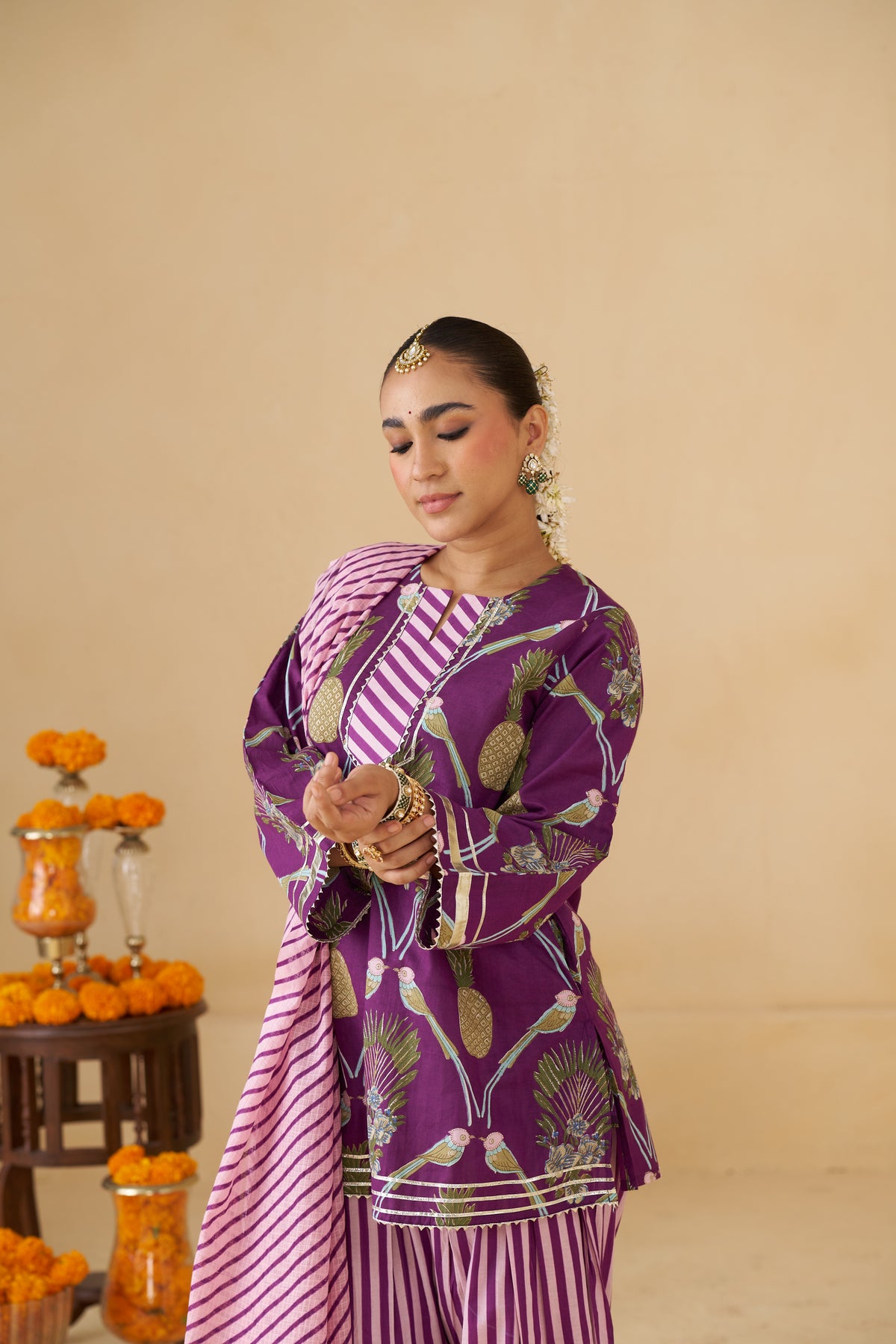 Sunehari farshi set (pre booking - delivered before diwali)