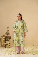 Nimbu Kurta set
