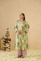 Nimbu Kurta set