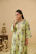 Nimbu Kurta set
