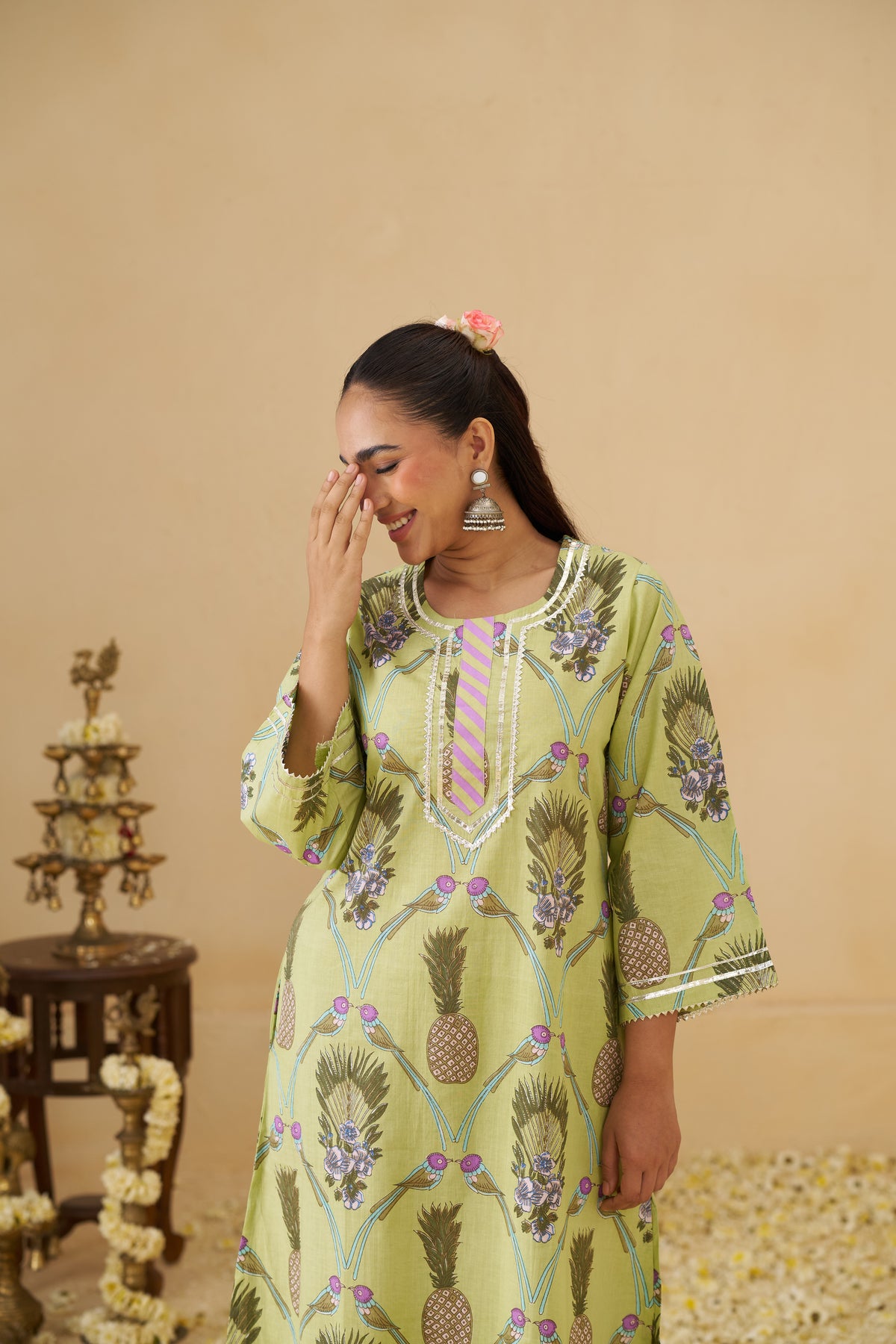 Nimbu Kurta set
