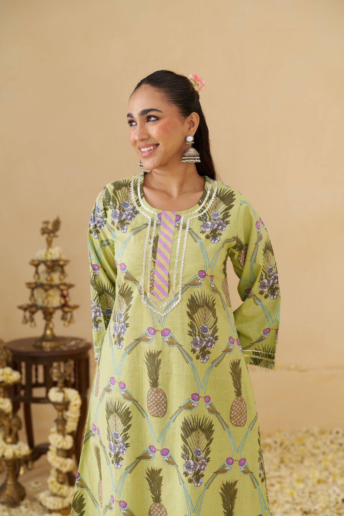 Nimbu Kurta set