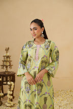 Nimbu Kurta set