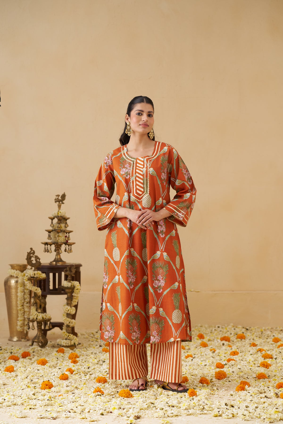 Kesari Kurta set