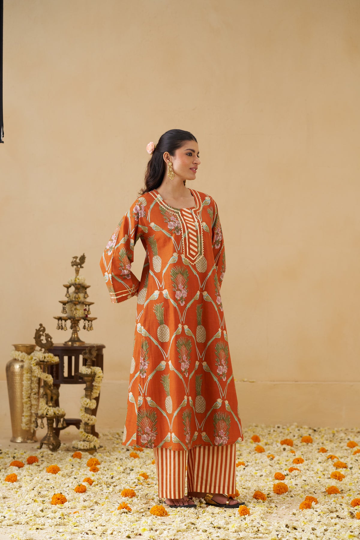 Kesari Kurta set