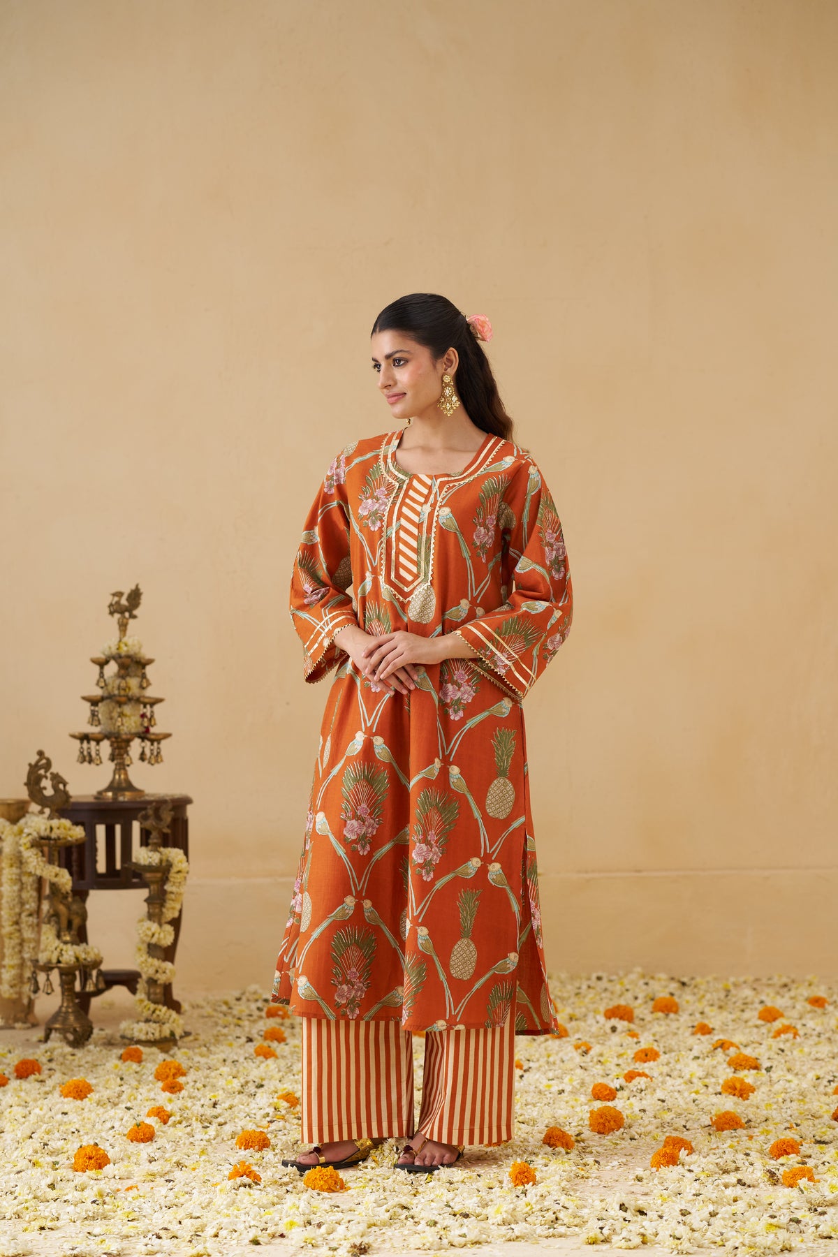 Kesari Kurta set