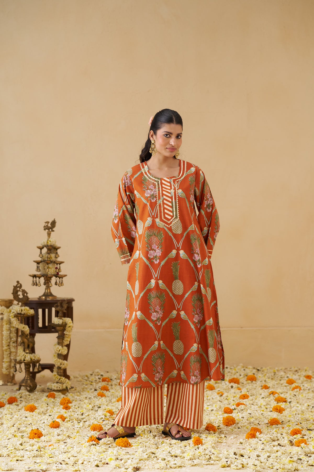 Kesari Kurta set