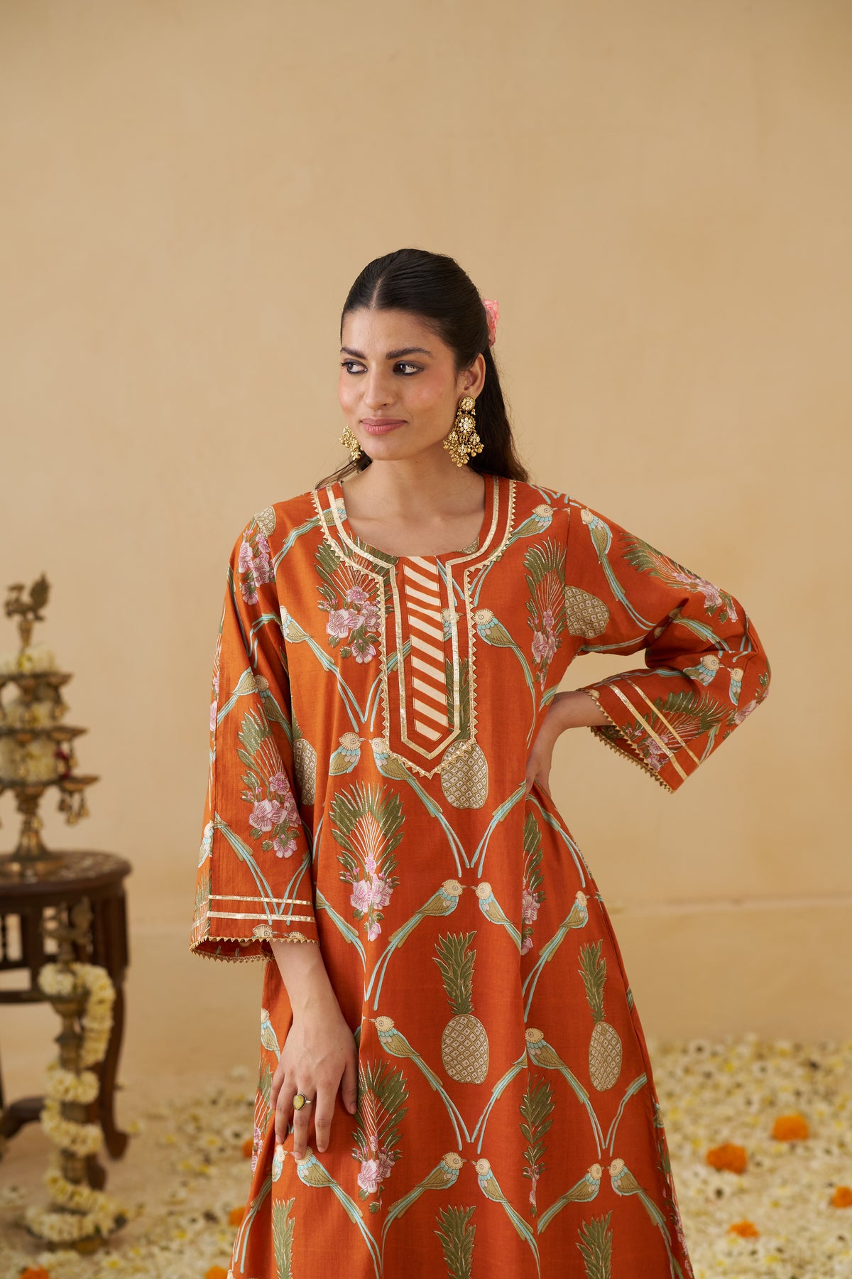 Kesari Kurta set