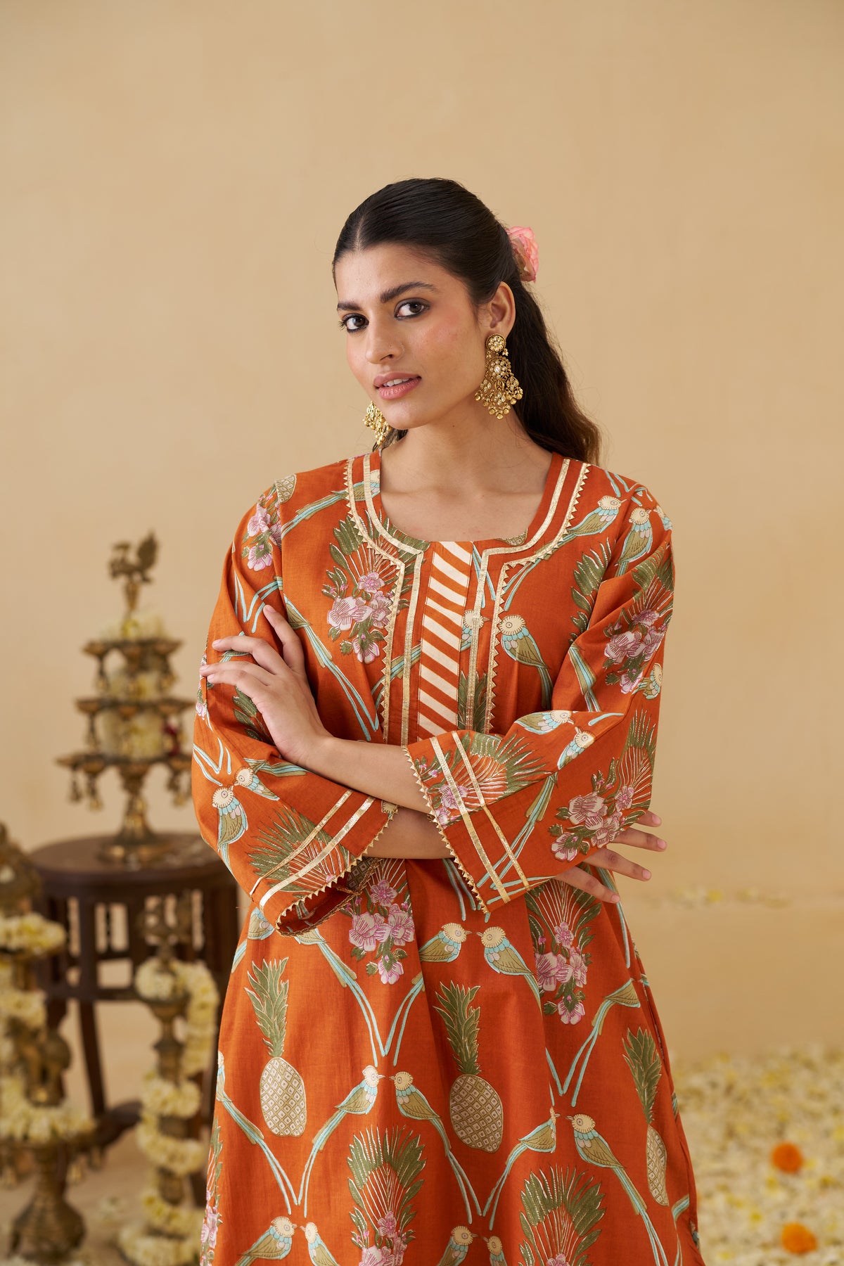Kesari Kurta set