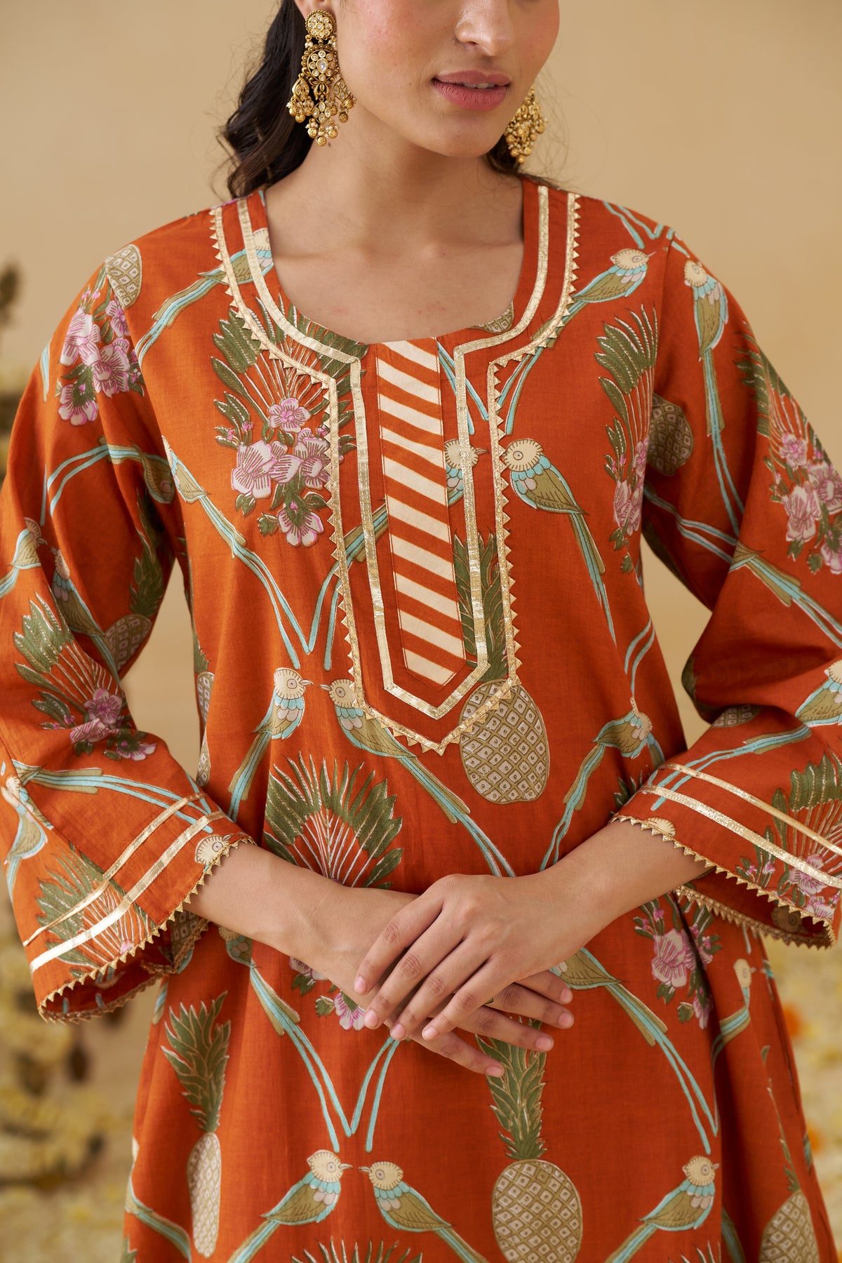 Kesari Kurta set