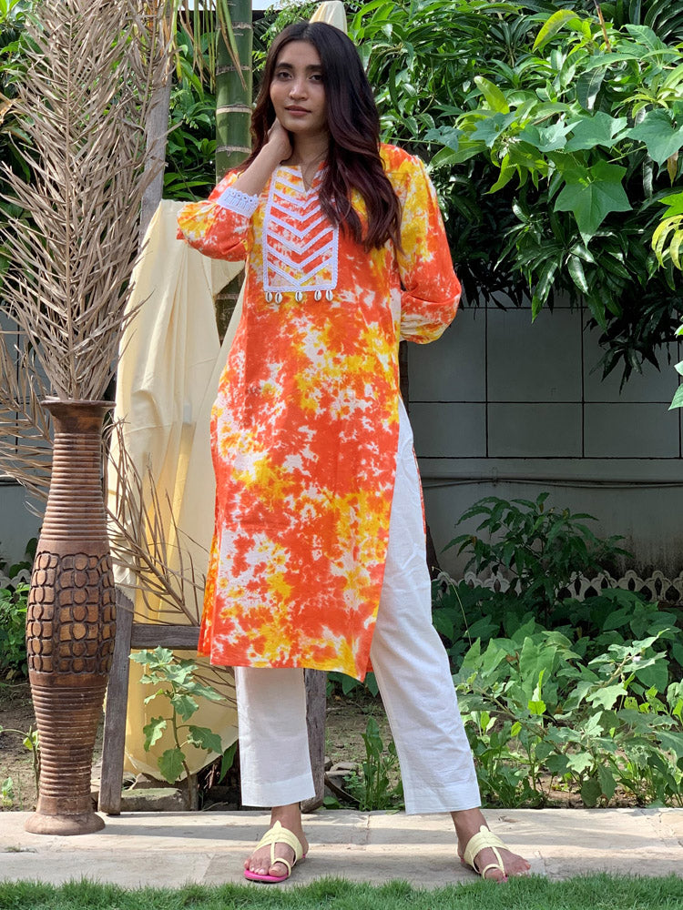 White Crepe Silk Pant