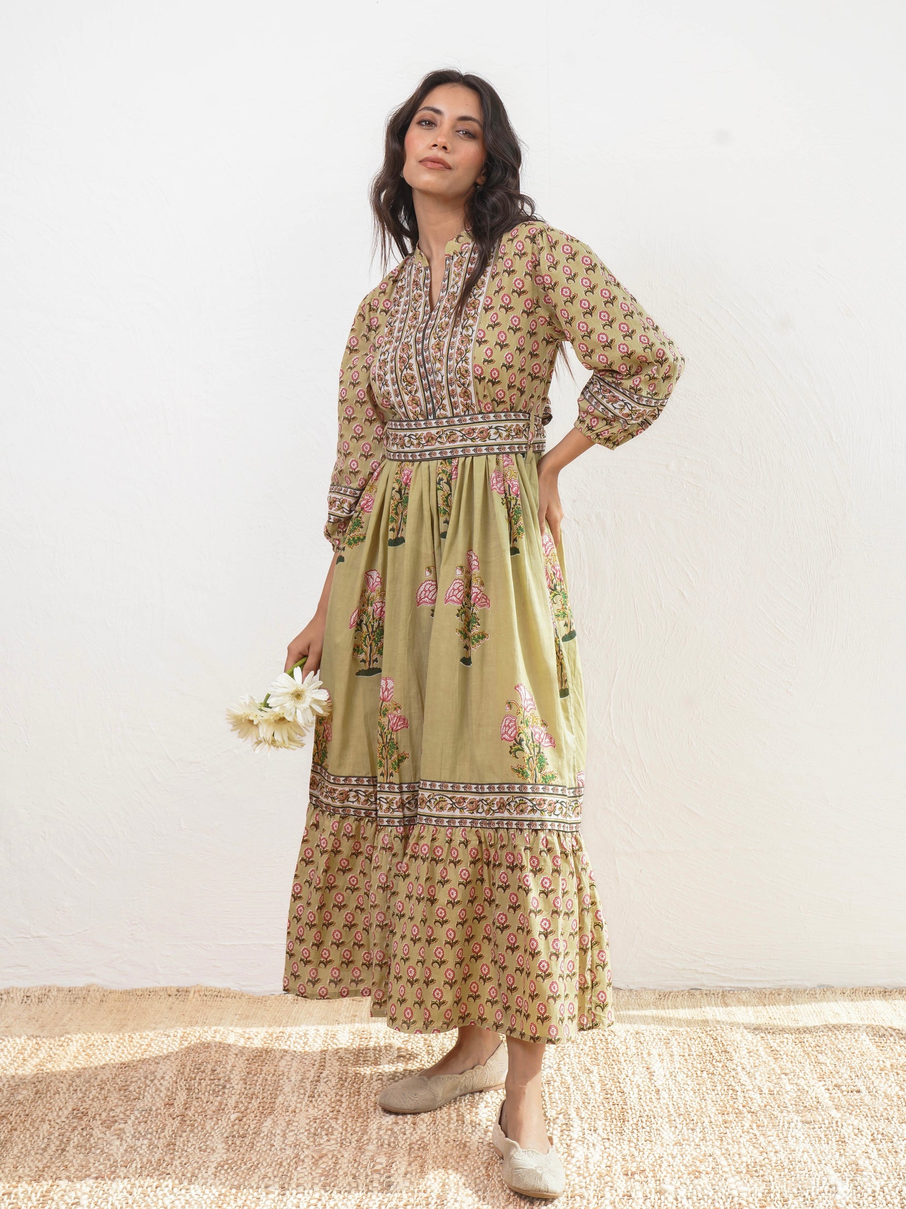 Molly green dress