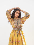 Adaa  yellow dress