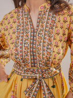 Adaa  yellow dress