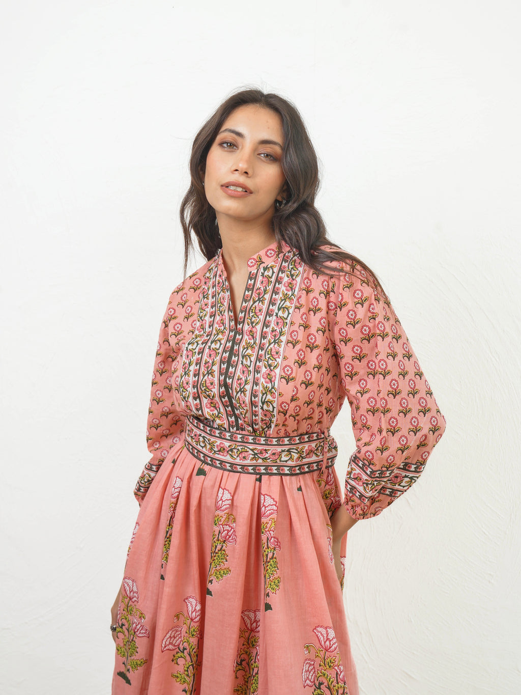 Flora  pink dress