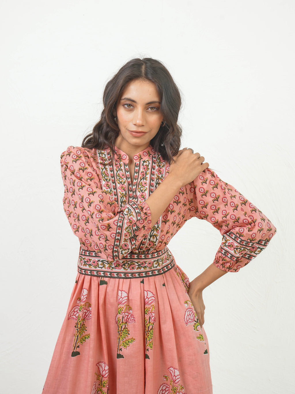 Flora  pink dress