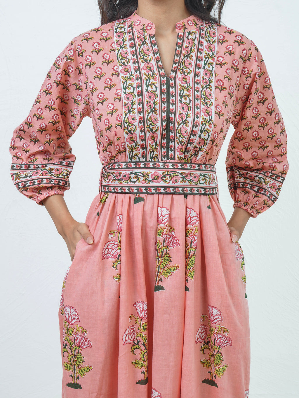 Flora  pink dress