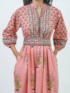 Flora  pink dress