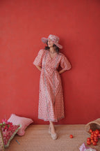 PINK BUTI DRESS