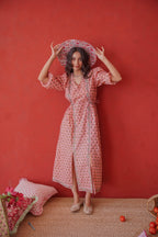 PINK BUTI DRESS
