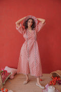 PINK BUTI DRESS