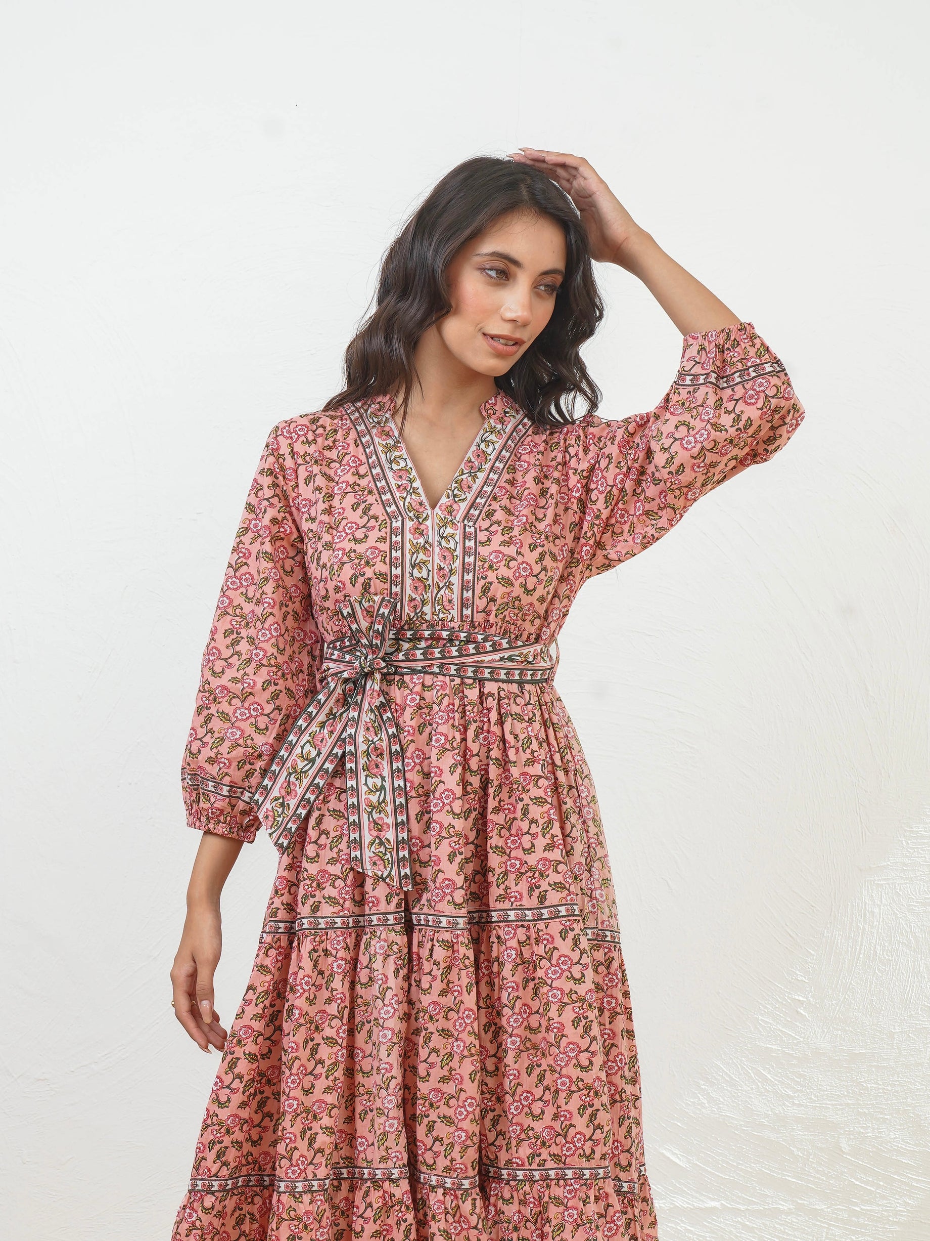 Kayla pink Dress