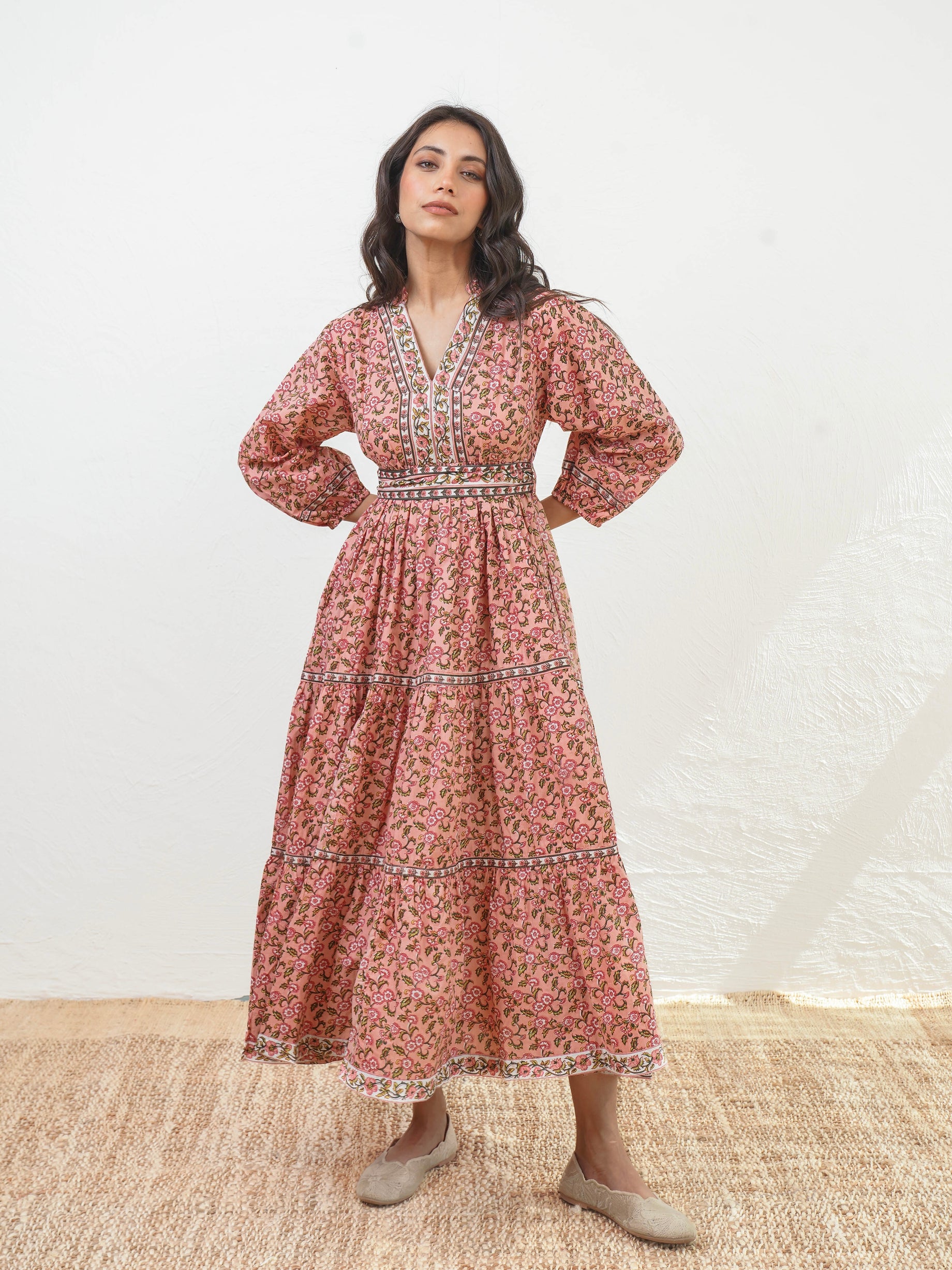 Kayla pink Dress