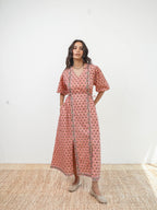 PINK BUTI DRESS