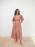 PINK BUTI DRESS