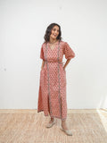 PINK BUTI DRESS