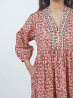 Kayla pink Dress