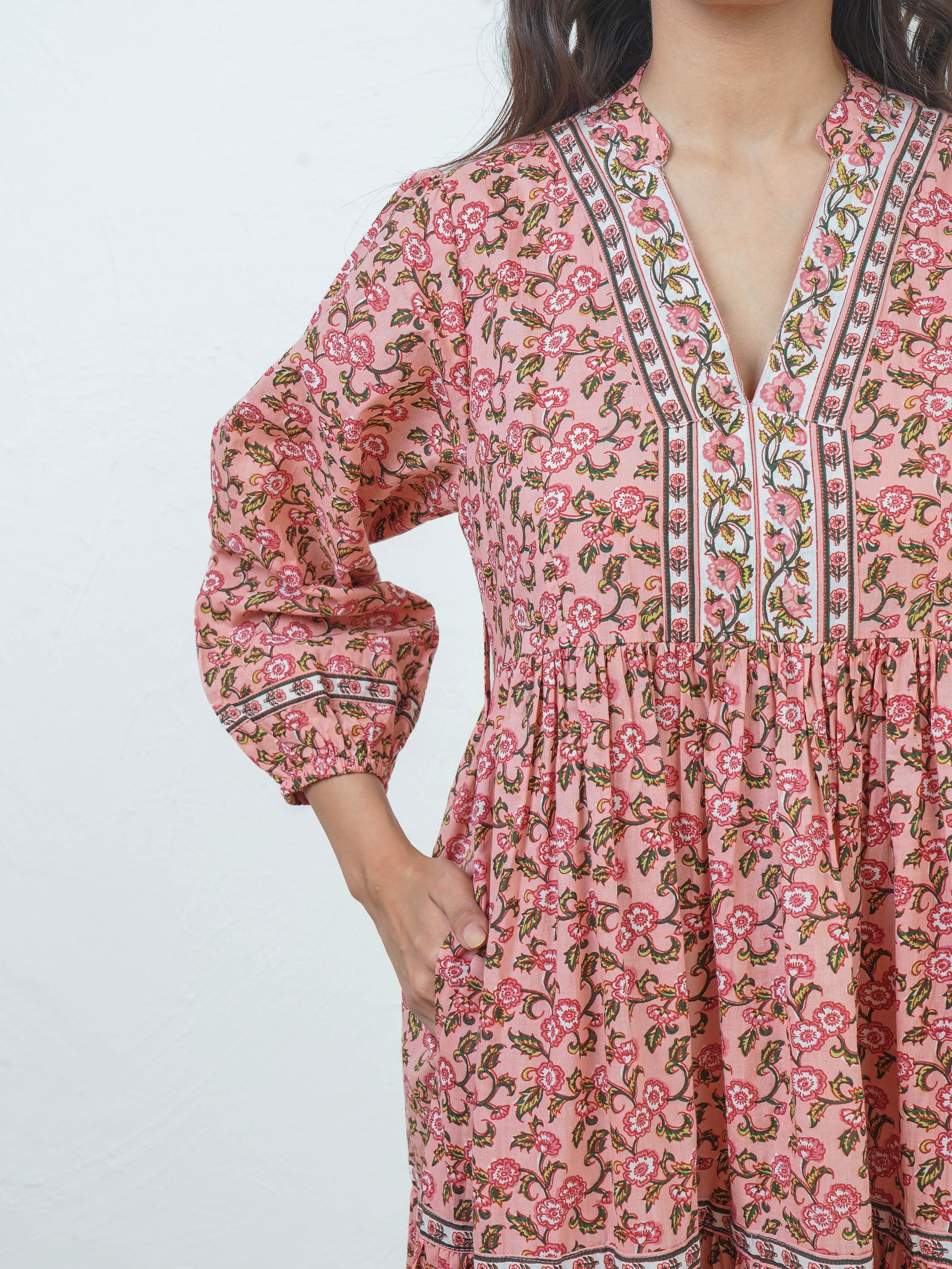 Kayla pink Dress