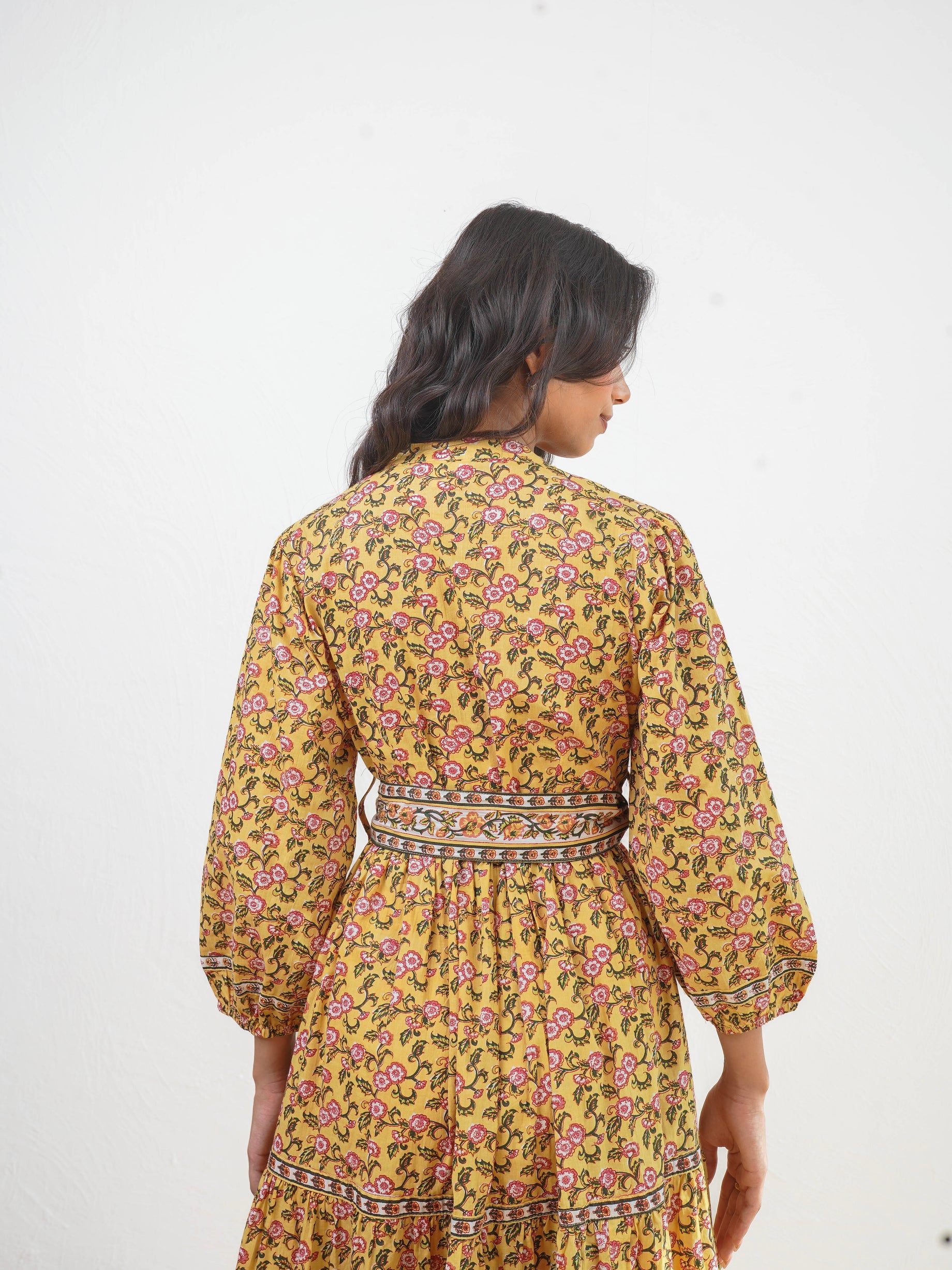 Jenna  yellow Dress