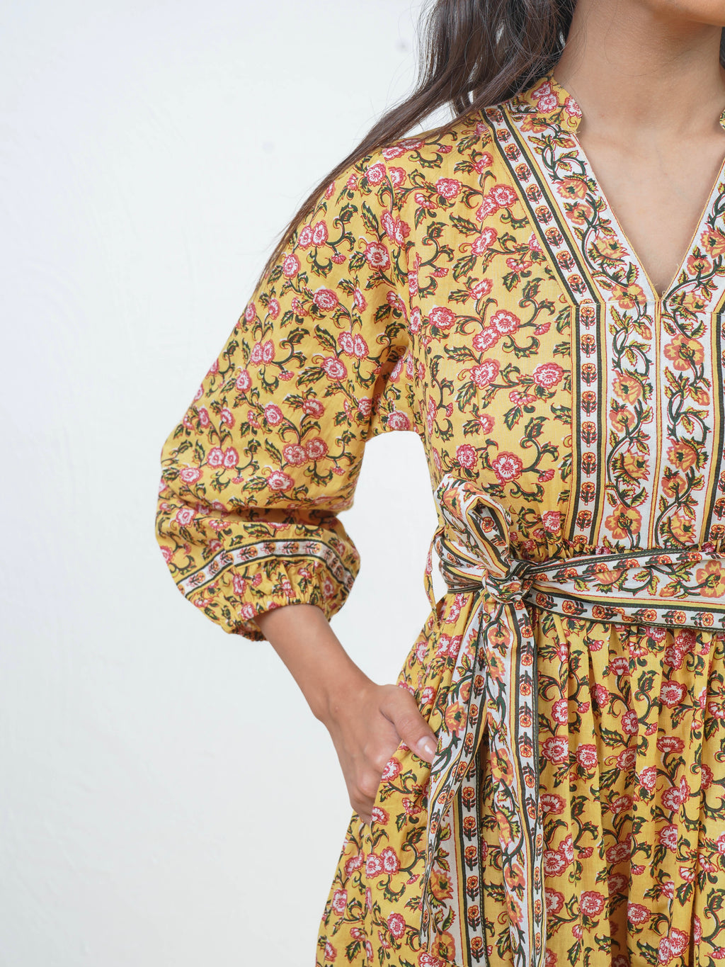 Jenna  yellow Dress