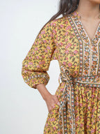 Jenna  yellow Dress