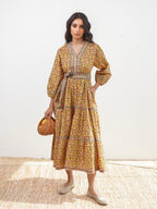 Jenna  yellow Dress